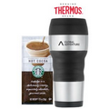 THERMOS Brand Tumbler with Starbucks  Cocoa - Silver